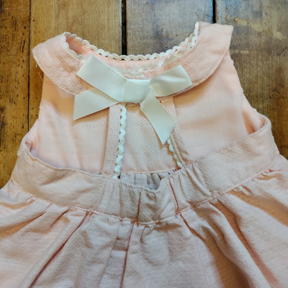 ❤️SOLD❤️ NWT Heirlooms Polly Flinders dress set for baby girl size 6-9 mo… - Picture 8 of 10